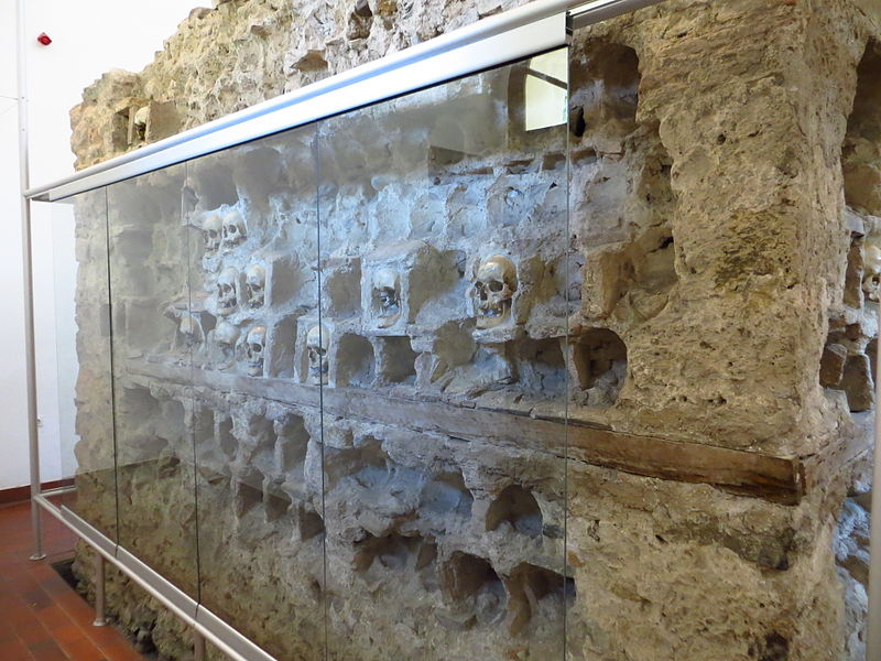 Illustration for article titled These Buildings Are Made with Skulls and Bones